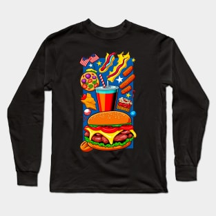 American Food Long Sleeve T-Shirt